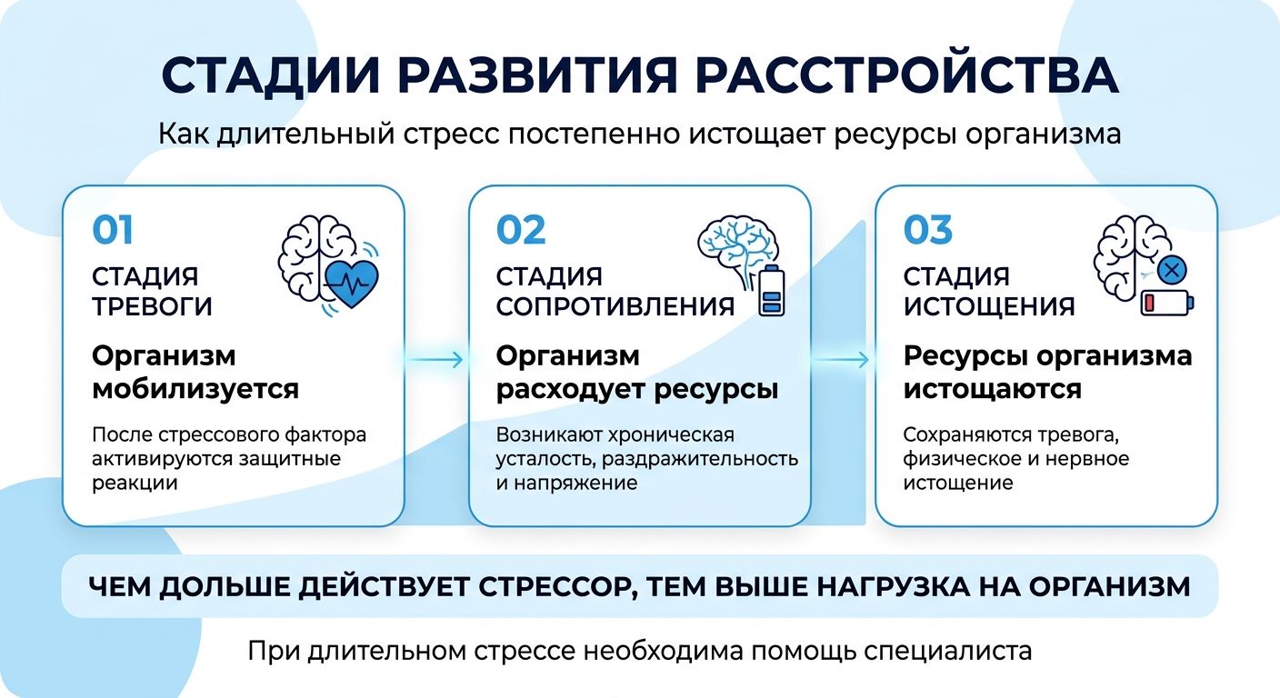 Лечение стресса в Кубинке инфографика